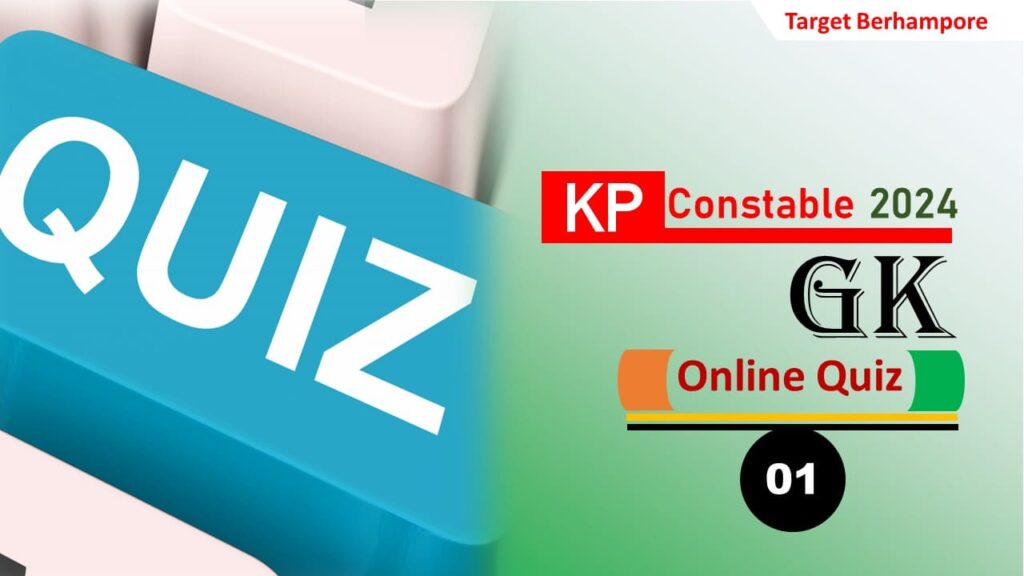 Kolkata Police Constable Online Quiz 01