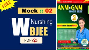 ANM & GNM 2024 Mock 02 PDF Download